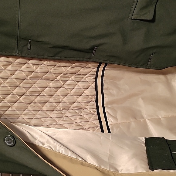 Nicole Miller Men's L Olive Green Jacket! Like New! - Picture 6 of 11